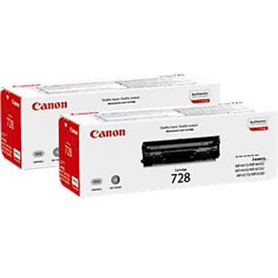 Canon toner Cartridge 728 zwart, 2 stuks