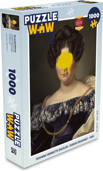 Puzzel Johanna Henriette Engelen - Dubois Drahonet - Verf - Legpuzzel - Puzzel 1000 stukjes volwassenen