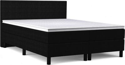 Nirwana Boxspring Basic 140x200 Zwart Gratis Bezorgd