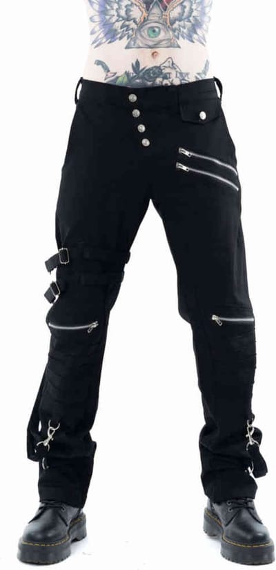 Vixxsin - Calian Broek rechte pijpen - 38/34 inch - Zwart