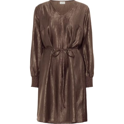 Jurk KArizz Jurk A-shape brown