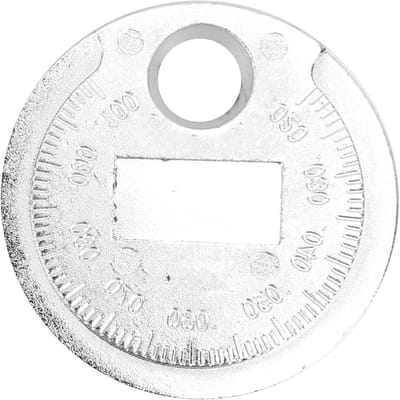 Meetinstrument voor het afstellen van bougiegaten 0.02-0.1 Inch / 0.6-2.4mm - Precisie gereedschap voor motoronderdelen en bougies