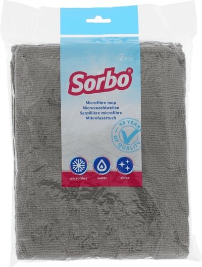 10x Sorbo Microvezeldweil Uni 50x60 cm 2 stuks