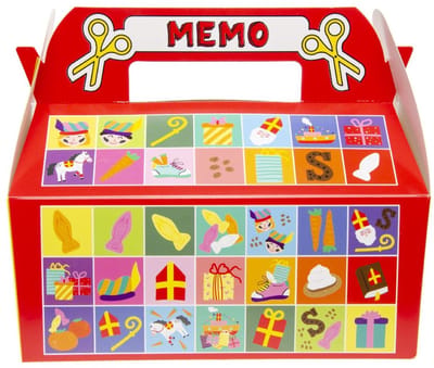 Duckiez Menu Verpakking Memo Sinterklaas Foodsafe - 24 stuks
