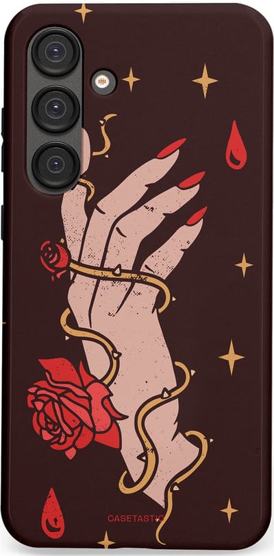 Casetastic Hoesje Geschikt voor Samsung S25 Plus - Stijlvolle Beschermende Duo-layer Case - Hartslag van tijd