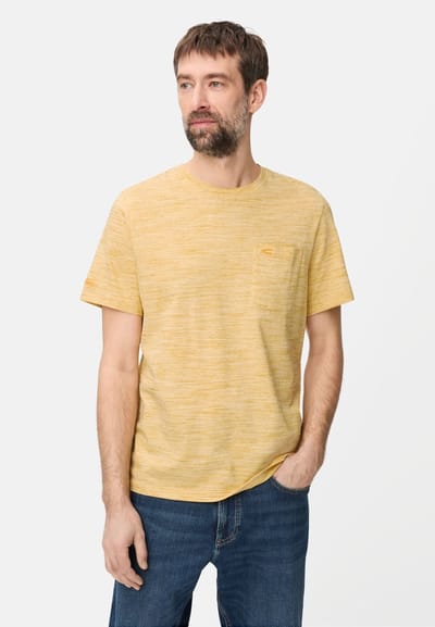 camel active T-Shirt met Quick Dry functie - Maat - Zonnegeelmenswear-M
