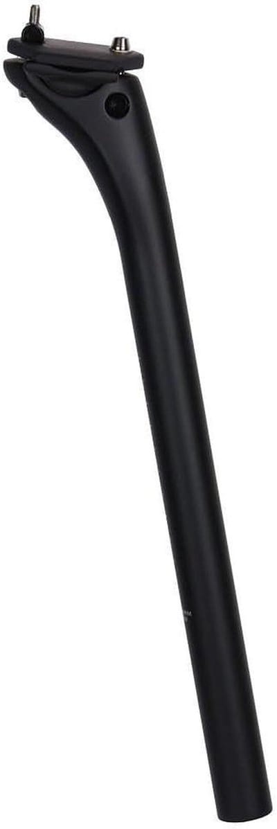 Fiets Zadelpen - Zadelpen MTB Racefiets - Fietsen Comfortabeler Maken - Verstelbare Zadelhoek - 27.2x350mm - Zwart
