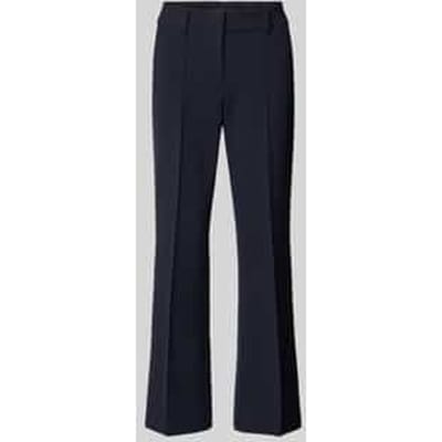 Flared fit stoffen broek met viscose Model 'Farah'