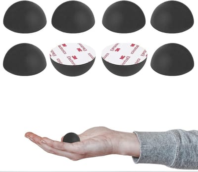 Antislip Siliconen Stootrand en Isolatiemat voor Luidsprekers - 8 Plateaus