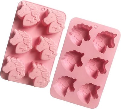 Unicorn Bakvorm - Vorm voor ijs/snoep/chocolade/cake in de vorm van een Eenhoorn - Holy Moldy