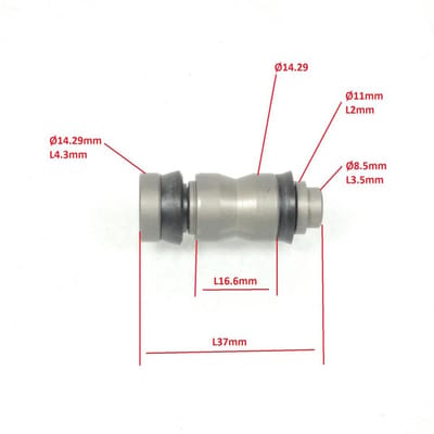 Kit réparation maitre cylindre frein AJP pour scooter Peugeot Geopolis Ø14.29mm