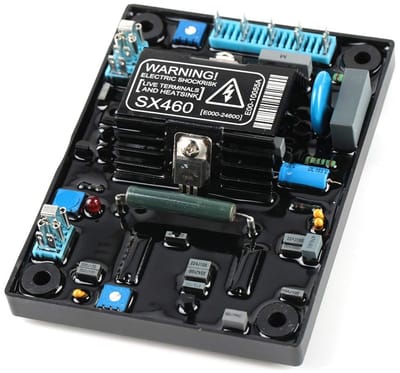 Dailygoody - SX460 Automatische Spanningsregelaar - Dieselgenerator - Hoogwaardige Capaciteit - Zwart - Betrouwbare Stroomvoorziening - Geschikt voor