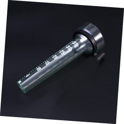 Regenmeter Maatbeker - Weer Tool - Neerslag Meten - Vorstbestendig Materiaal - 24 cm Hoog - Transparant