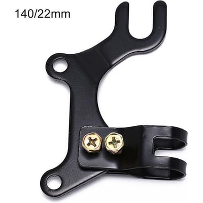 Refit Verstelbare Maat Fiets Schijfrem Frame Montage Adapter Houder Praktisch Duurzaam Metaal 160/22mm140/22mm Fiets Accessoires
