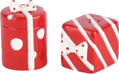 Peper en zout stelletje cadeautjes rood wit