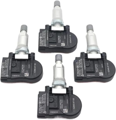 Bandenspanningssensor - TPMS Sensor - Voertuig Veiligheid - Real-time Monitoring - 1 Stuk - Zwart