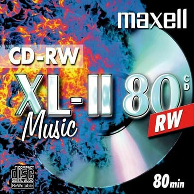 80 Minuten Oplaadbare Muziek CD-R met Standaard Single Jewel Case