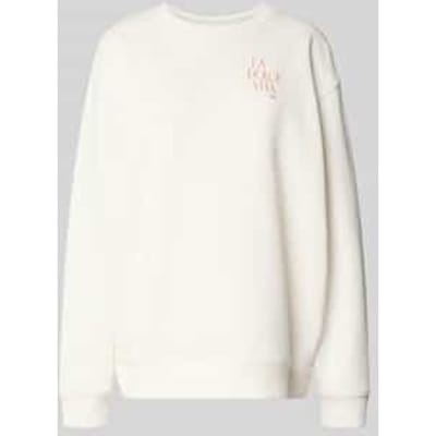 relaxed fit sweatshirt van puur katoen model 'CLASSIC CREW_9'