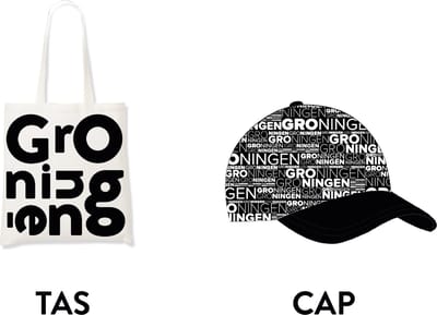 Groningen pet & tote bag - Voordeelpakket - Souvenirs Nederland