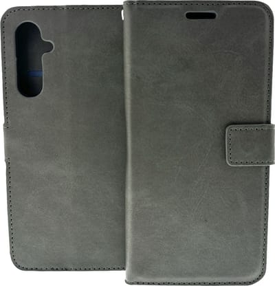 Portemonnee Book Case Hoesje Geschikt voor: OnePlus CE - Grijs