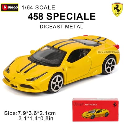 Bburago 1: 64 Ferrari Sp3 812 Concurrent Enzo F40 F12Tdf Sf90 458 Collectie Serie Auto Die-Cast Model Kindercadeau Speelgoed