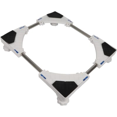Zware Verstelbare Wasmachine Onderstel Koelkast Houder Beugel (4 Voet) white