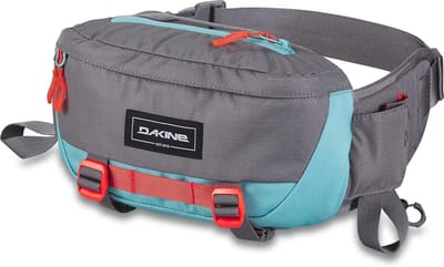 Fiets Heuptas - Lumbaal Pack - Sportieve Uitstapjes - Verstelbare Flessenhouders - 2 Liter - Grijs