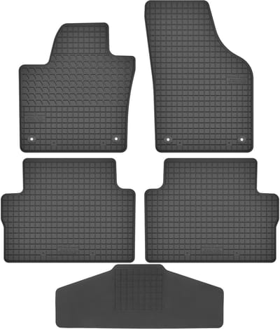Max-Dywanik Motohobby - Volkswagen Sharan II - 5 personen - Mat - Zwart