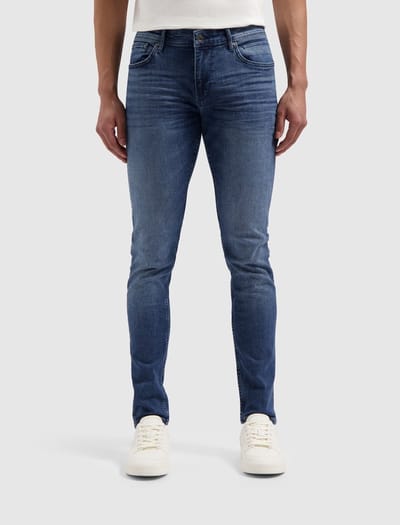Pure Path The Jone Skinny Fit Jeans Denim Mid Blue (W3002 - 83)