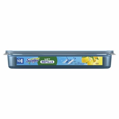 1 x Swiffer - Vloerdoekjes – Citrus Fresh – 10 doekjes- Vloerdoekjes - Schoonmaak - Schrobdoek - Citroengeur - Vloerdoek