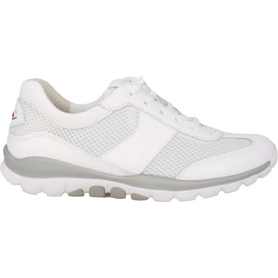 Gabor rollingsoft sensitive 66.966.50 - dames rollende wandelsneaker - Wit - maat 41 (EU) 7.5 (UK)