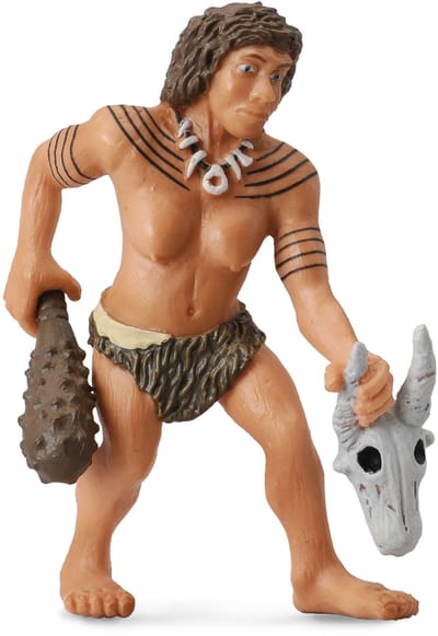COLLECTA Figurine - Neanderthaler Vrouw - (L) - Prehistorie - Handgeschilderd - Miniatuur