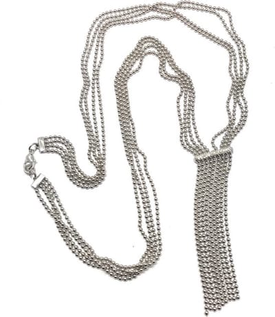 Behave - Ketting dames minimalistische look - zilverkleur - avondstijl - 30 cm