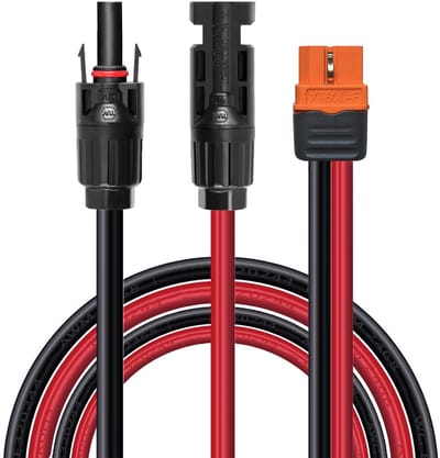 Zonne-energie Oplaadkabel met XT60i Aansluiting - 150 cm, 12AWG, Waterdicht