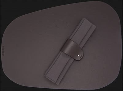 NOOBLU PEBL 4 persoons Dinner set - Chocolate brown