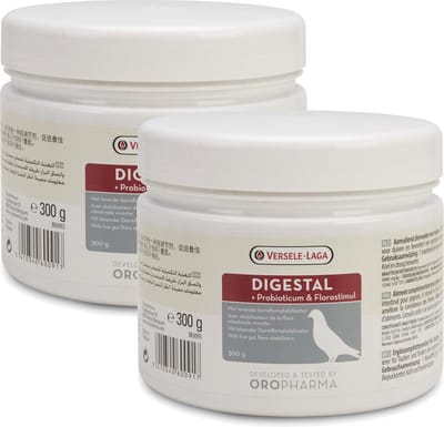 Versele-Laga Oropharma Digestal Verrijkt Met Florastimul - Duivensupplement - 2 x 300 g