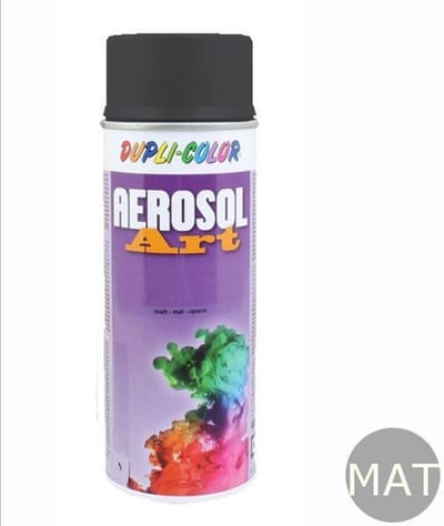 Dupli-Color Aerosol-Art 400ml spuitbus  MAT RAL 9011