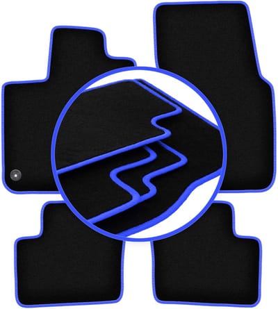 CARLUX-BLUE automatten voor: Renault Twingo III hatchback (2014-)