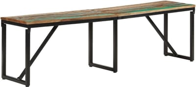 Houten Zitbank 160 cm Stevig Gerecycled Hout