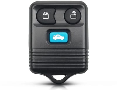 XEOD Autosleutelbehuizing - sleutelbehuizing auto - sleutel - Autosleutel - Afstandsbediening / Geschikt voor: Ford 3 knops sleutel