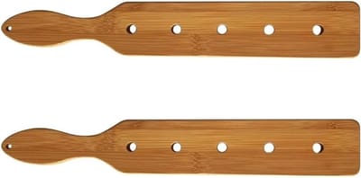 Bamboe Peddel 14 Inch - Duurzaam en Glad met Luchtgaten