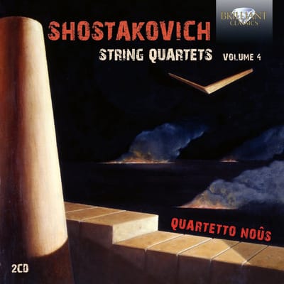 Quartetto Noûs - Shostakovich: String Quartets, Volume 4 (2 CD)