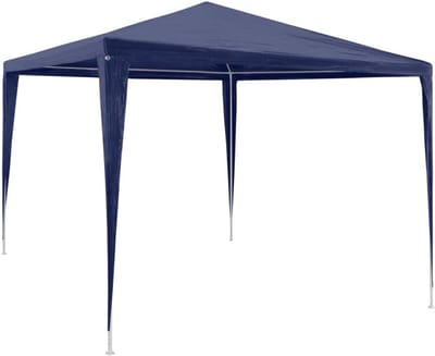 Partytent - Tuinpaviljoen Feesttent - Outdoor Evenementen - Waterdicht Polyethyleen Zeil - 3 x 3 m - Blauw