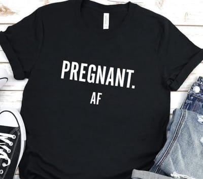 Strijkapplicatie _ Pregnant AF