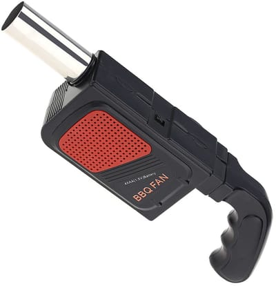 Dailygoody - Barbecue Luchtventilator - Draagbare Grillventilator - Sneller Aansteken - Kunststof - Kookgereedschap - Ideaal voor Buiten - Handheld