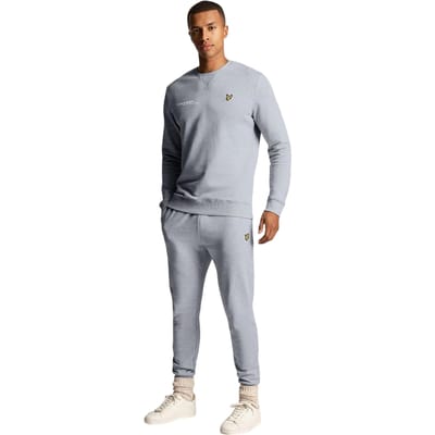 Lyle & Scott Heren Ordinate Logo Katoenen Sweatshirt (Grijs)