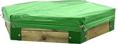 Horby Bruk Zandbak Afdekhoes Junior - Polyester - 160 X 120 Cm - CE gekeurd - ISO 9001 - 10 jaar garantie - voor zandbak 150 cm