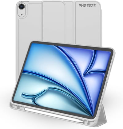 Hoesje geschikt voor iPad Air 11 2024/2025/2023/2022 7/6 generatie Hoes Smart Cover Inklapbaar Standaard Pencil Vakje