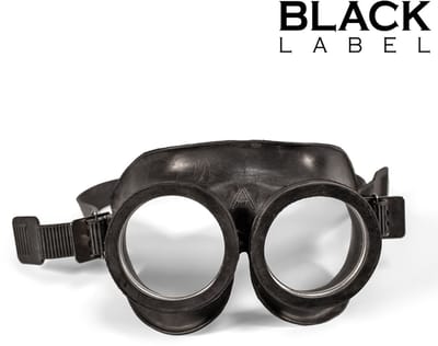 Black Label - Rubber Army Piss Goggles - Fetish gear - Eye protection