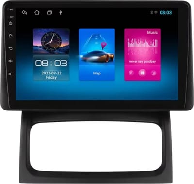 Autoradio met bluetooth - Carplay - Voor Renault Clio 2 (2000-2012) - Geschikt voor Apple en Android - Stereo - Navigatie - Navigatiesysteem auto - 1GB 16GB